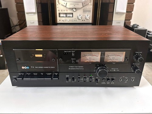 BIC T-3 Cassette Deck Audiophile Stereo 2 velocidades reparado + 30 días de garantía - Imagen 3 de 12