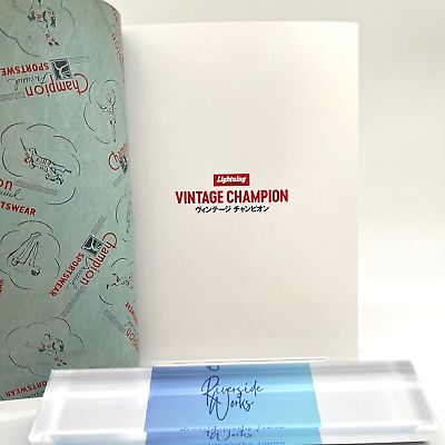 VINTAGE CHAMPION Lightning Archives Japanese Fashion Book VINTAGE CHAMPION Lightning Archives Japanese Fashion Book