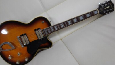 DeArmond M-75 E-Gitarre mit Gigbag gebraucht guter Zustand aus Japan