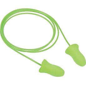MOLDEX B311212 Meteors and #174 Foam Earplugs, Corded, 100 Pairs/Box