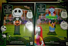 Gemmy Nightmare Before Christmas Sally Inflatable Halloween For Sale Online Ebay