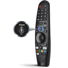 Mando a distancia para Smart TV LG AN-MR20GA - Reconocimiento de voz, puntero, Netflix y Prime Vide