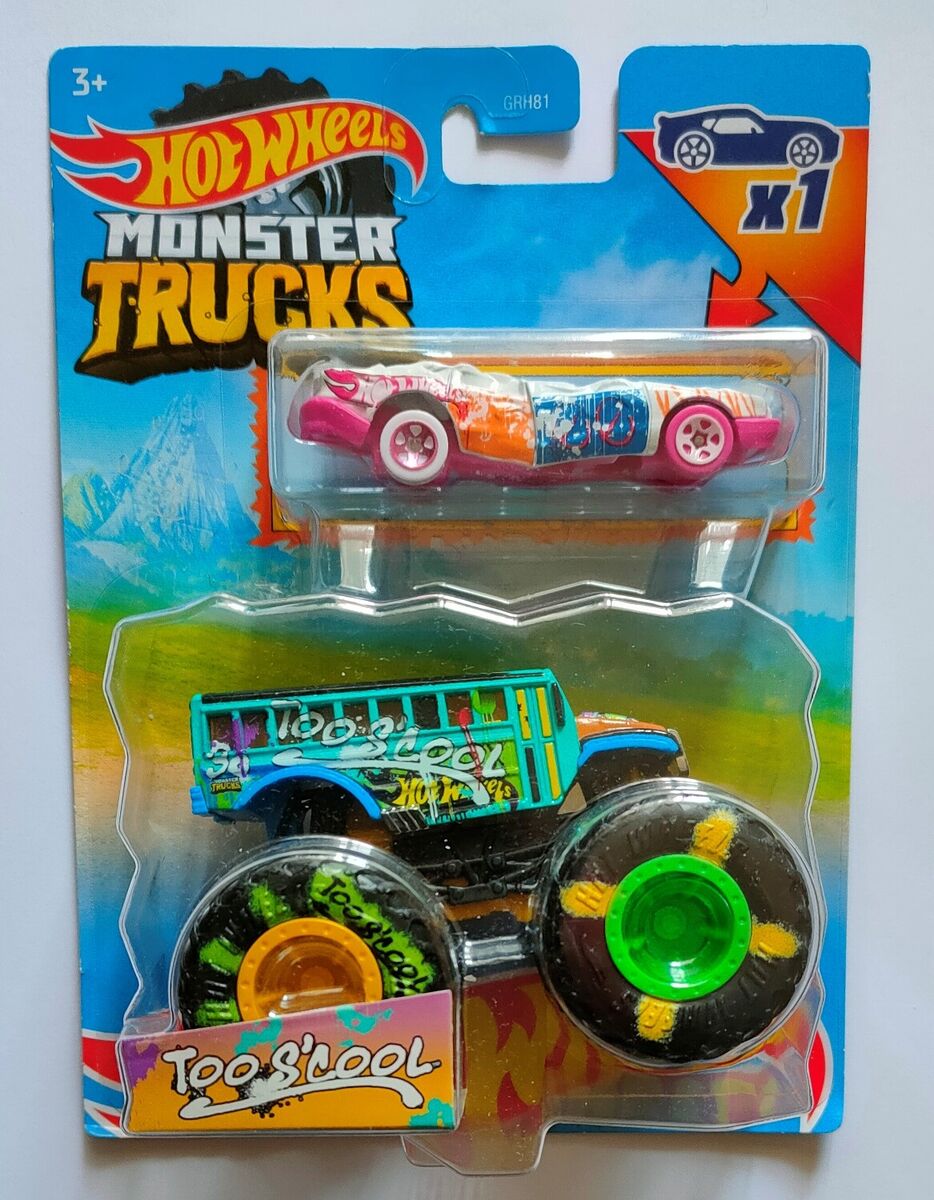 Original Hot Wheels Monster Suit Car 1/64 Diecast Model Car Toy