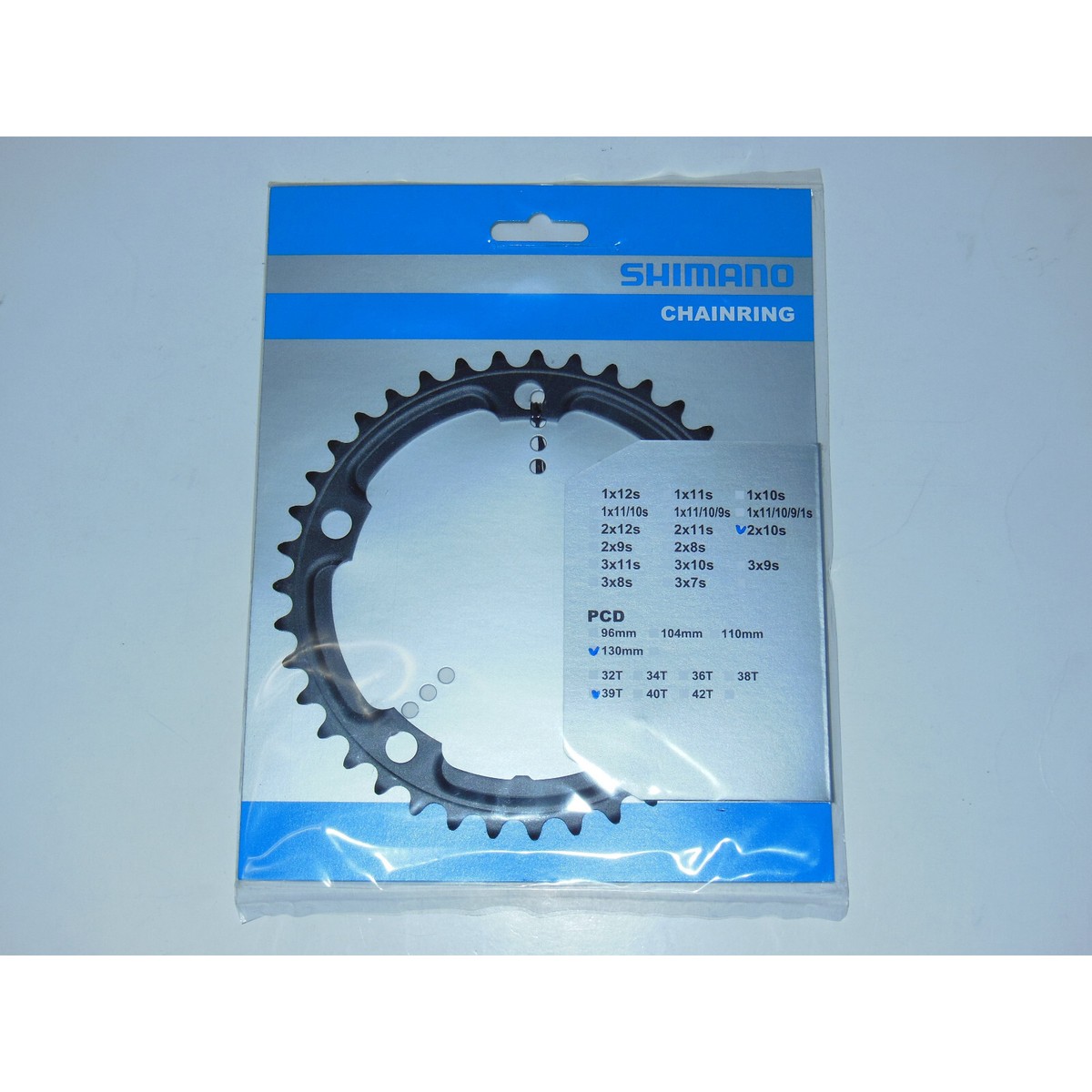 New Shimano 105 FC-5700 39T 130 BCD Inner Chainring (53/52-39