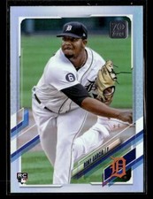 2021 Topps Update #US190 Rony Garcia Rainbow Foil Card Detroit Tigers
