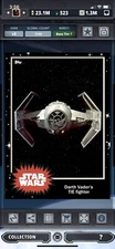 Topps Star Wars Digital Card Trader Tier 7 - Black Darth Vader's Tie S4 Base