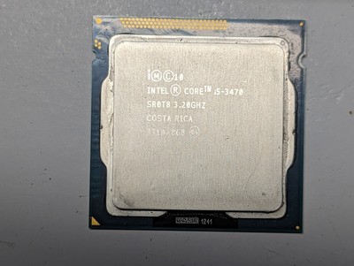 Processeur Intel Core I5-3470 - 3.20 GHz, Socket LGA1155, SR0T8 - Occasion, état Opérationnel