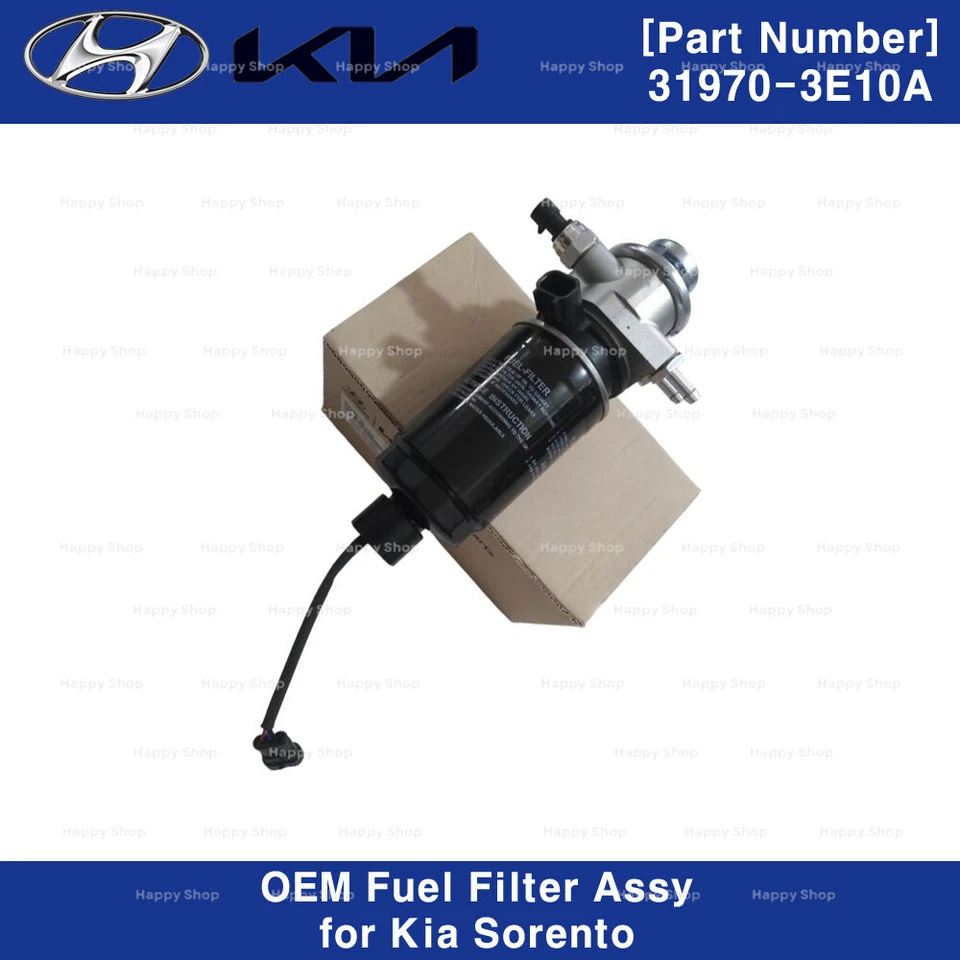 Filtro de combustível original do fabricante 319703E10A conjunto para Kia Sorento 2002-2006 - Imagem 2 de 3