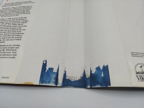 Misery by Stephen King 1987 Hardcover First Edition Water Damage - Picture 7 of 10