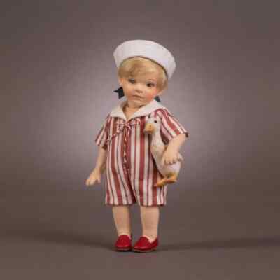 R. John Wright Dolls - ''Dory & Duckie''