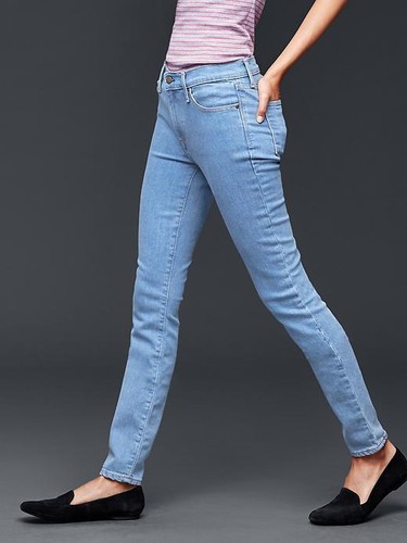 NEW GAP 1969 Womens Authentic True Skinny Jeans Pants Stretch Denim 26 10 30 NWT - Picture 5 of 10
