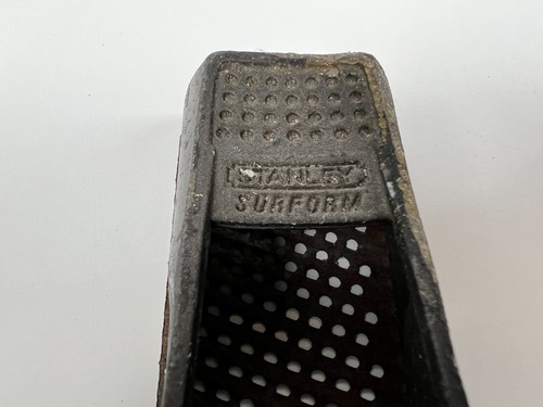 VINTAGE STANLEY SURFORM POCKET HAND RASP TOOL 5-1/2" X 1- 5/8" METAL PLANER SAND - Picture 2 of 8