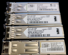 LOT OF 4 CISCO GLC-SX-MM 1000BASE-SX 850NM 30-1301-03 TRANSCEIVER MODULE L7-7