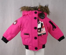 Canada Weather Gear Girls Full-Zip Winter Jacket - Multiple Colors Available 