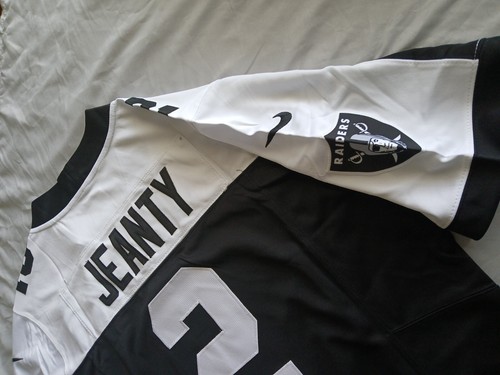 Ashton Jeanty Las Vegas Raiders Rare LIMITED EDITION 2xl Jersey - 第 1/13 張圖片