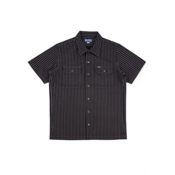 IRON HEART IHSH-416 10oz Wabash Short Sleeved Mechanic Shirt