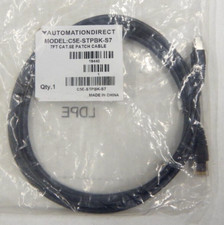 AUTOMATION DIRECT C5E-STPBK-S7 Cat 5 E Patch Cable 7ft NEW