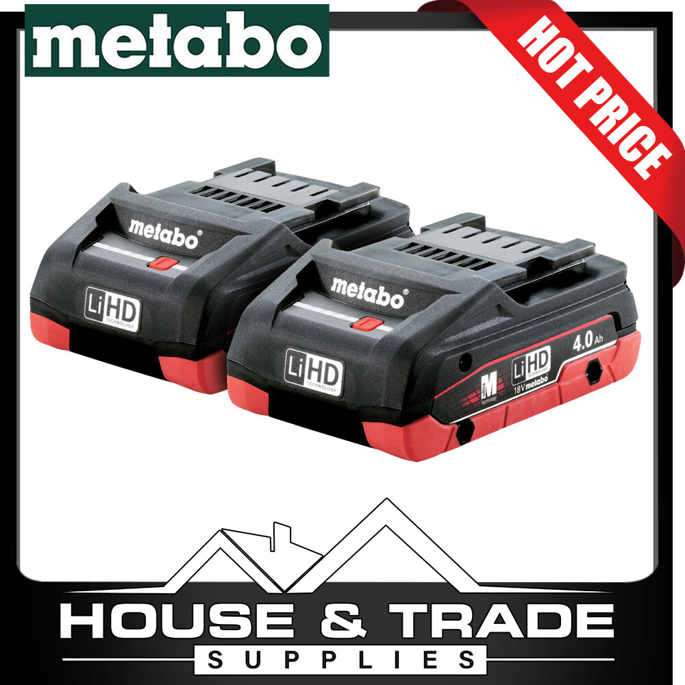 Аккумулятор metabo 18v 10ah
