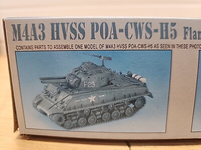 その他 M4A3 HVSS POA-CWS-H5 Flamethrower 1/72 M4A3 HVSS POA-CWS-H5 Flamethrower Korean War (70th