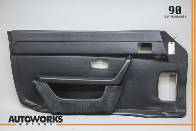 84-85 Porsche 944 Front Left Driver Side Interior Door Panel Trim