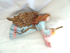 Door Frame 8" Resin Angel Wings Wall Sculpture Ornament Garden Home Decor