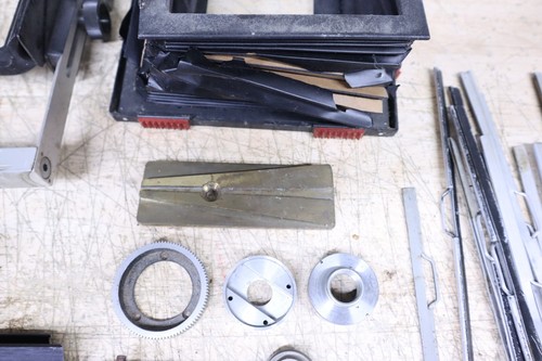 Vintage Grouping Of Arca Swiss Series 4x5 5x7 Camera View Front Standards & Gear - Picture 8 of 24