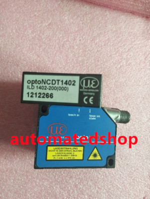 New Micro-Epsilon Laser Sensor optoNCDT1402 ILD1402-200 via DHL or Fedex