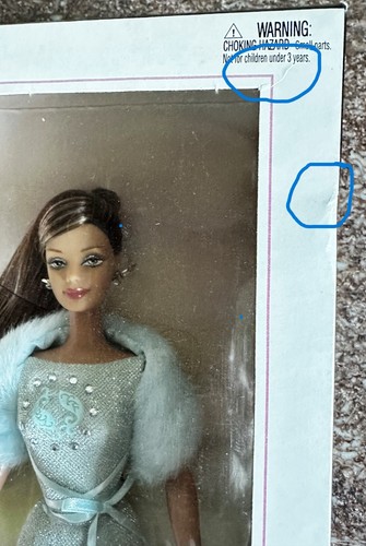 Vintage 2004 Pisces Barbie Collector Pink Label Edition NEW Sealed Unopened Box! - Picture 9 of 9