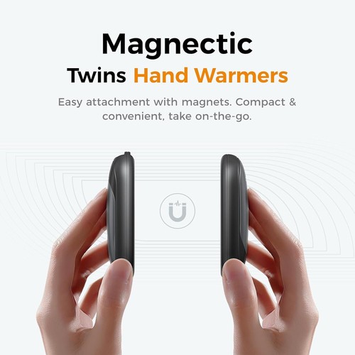 OCOOPA 2in1 Magnetic Rechargeable Hand Warmers Electric Hand warmer Pocket-Sized - Picture 50 of 80