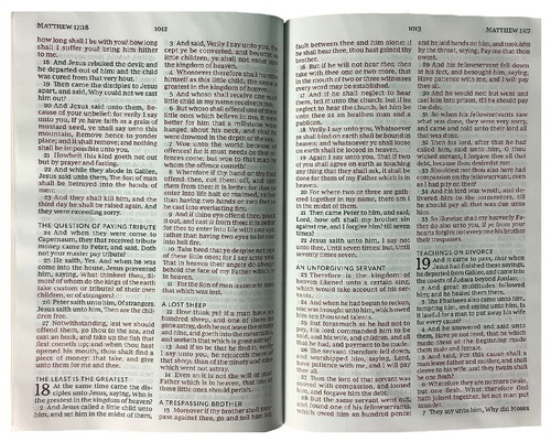 Thomas Nelson KJV Giant Print Thin Line Bible; 2023 Brown Leather Soft; 12 Point - Imagen 9 de 9