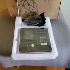 NGTeco Time Clock for Small-Mid Businesses with Face, Finger Scan, RFID & PIN