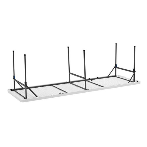8 Ft Folding Table Heavy Duty Indoor Outdoor Portable Locking Stain Resistant US - Picture 8 of 16