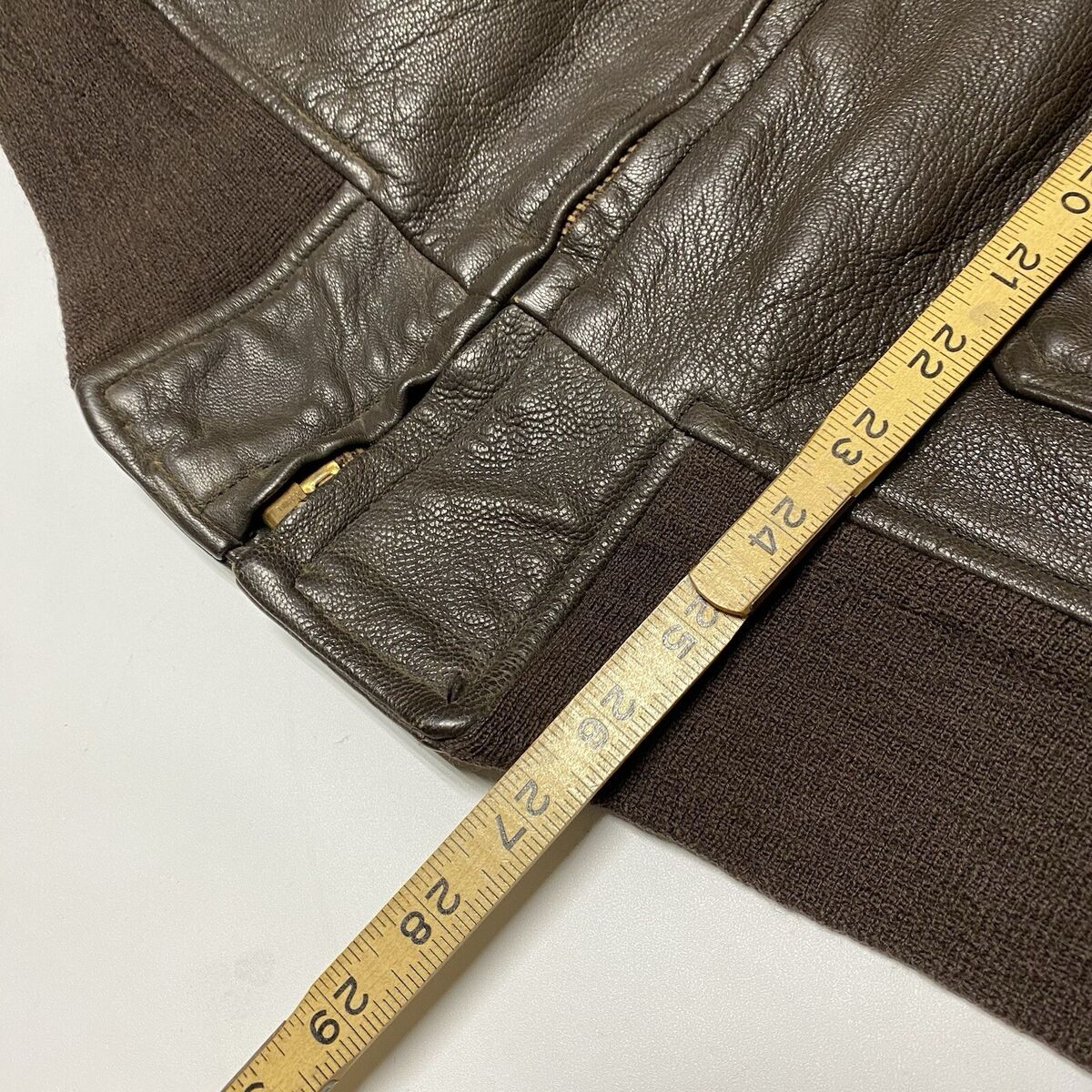 Vintage Military G-1 Leather Bomber Jacket Star Sportswear Vintage Military G-1 Leather Bomber Jacket Star Sportswear