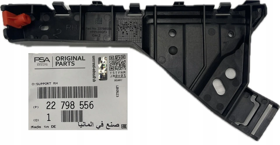 ORIGINAL SUPPORT DE PARE-CHOCS AVANT DROITE OPEL INSIGNIA A 22798556 - Photo 1/1