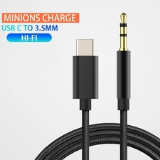 USB Type C to 3.5mm AUX Cable Audio Adapter for Samsung Huawei Xiaomi Car Stereo