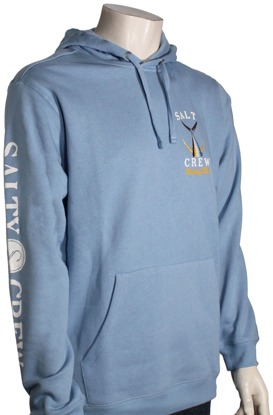 Флисовый пуловер с капюшоном Salty Crew Tailed - Морской синий - Новинка 12990₽