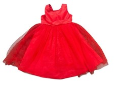 Girls Dress Red Size 150 U.S. SIZE 10-12 Tulle Wedding/ Holiday Dress
