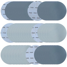 50 Pcs 6" Wet Dry Sanding Discs Hook & Loop 1000-5000 Grit Waterproof Sandpaper 0.40 per gallon