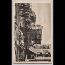 Antique Postcard Broadway Looking South from 6th Street Lorain Ohio