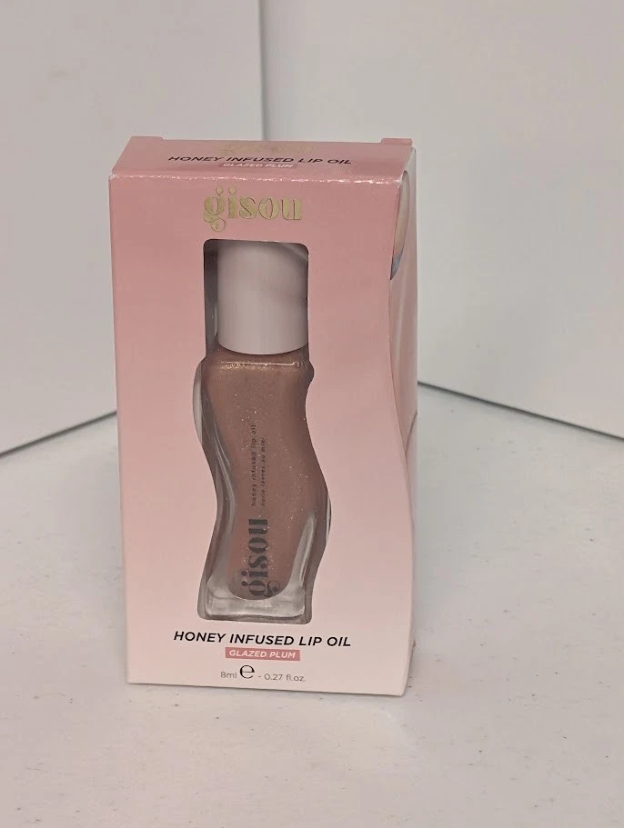 Gisou Honey Infused Lip Oil in Glazed Plum 8ml Neu in OVP