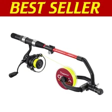 Adjustable Aluminum Fishing Line Winder with Noise Reduction for Spinning Reels