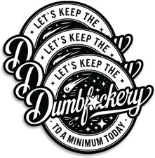 Lets Keep The To A Minimum Today 3-pack Funny Sarcastic Decal 2.36x3