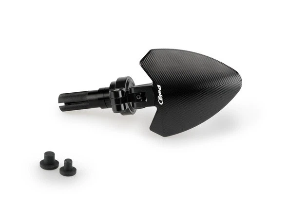 Puig Universal Bar End Folding Mirror Right Black