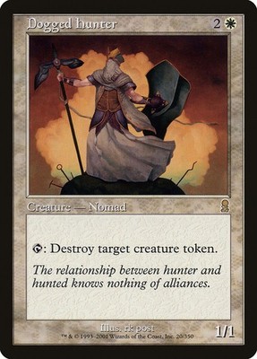 Dogged Hunter (020) Odyssey ODY MTG Magic