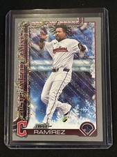 🔥Jose Ramirez 2025 Topps Holiday #H195 Gray Metallic Snowflake Guardians