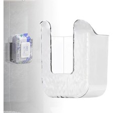 NWT Set/2 Wall Mounted Bathroom Kitchen Tissue Wipes Storage Dispenser Holders