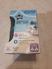 Tommee Tippee Advanced Anti-Colic Baby Bottle 5 Oz 3m 