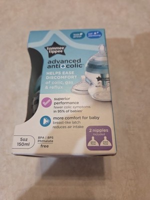 Tommee Tippee Advanced Anti-Colic Baby Bottle 5 Oz  3m+