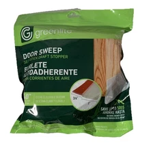 Greenlite, Door Sweep, Self-Adhesive Draft Stopper 2 pack 40" per Strip (3)
