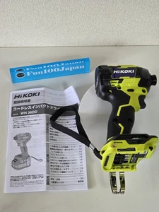 HiKOKI WH36DD(NNY) Multi Volt 36V Outil de pilote à impact sans fil seulement avec bit